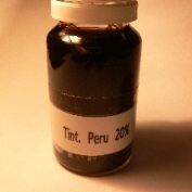 Peru balm tincture sample