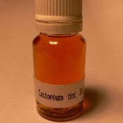 Castoreum tincture sample